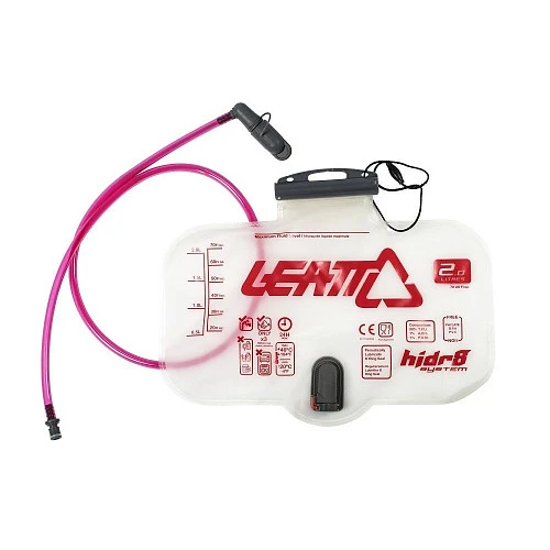 Leatt Flat Cleantech Horizontal Bladder Pack, 2L, гидропак со шлангом и клапаном