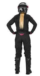 Fly Racing F-16 2021 комплект женский, черно-розовый