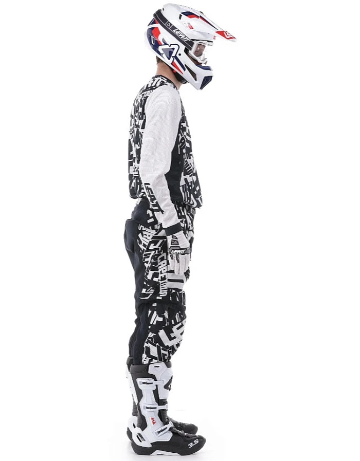 Leatt 3.5 Ride Kit 2024 White комплект мотоштаны + джерси, белый