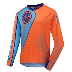 Scoyco T205 джерси, сине-оранжевый