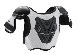 Fox PW1 Roost Deflector панцирь с плечами детский, черно-серебристый