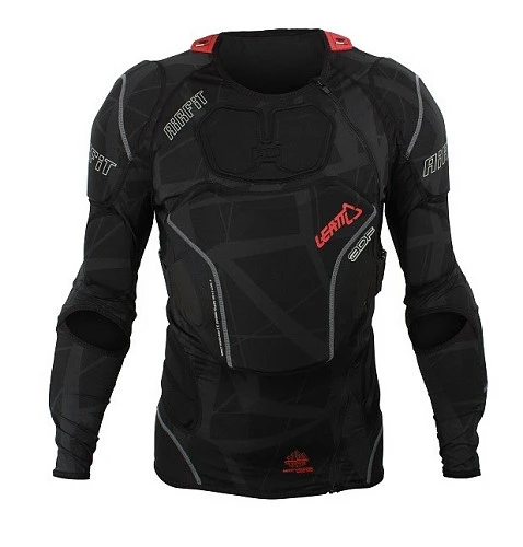 Leatt 3DF AirFit моточерепаха, черно-красный