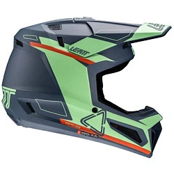 Leatt Kit Moto 3.5 V25 Matcha шлем кроссовый + Vizion 3.5 мотоочки