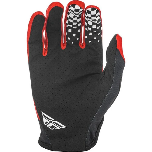 Fly Racing Lite Rockstar 2021 мотоперчатки, черно-желто-красный