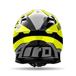 Airoh Twist 3 King Yellow Gloss шлем внедорожный
