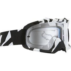 Fox Air Defence Black Zebra мотоочки, черно-белый