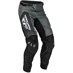 Fly Racing Kinetic Jet мотоштаны, серо-черный