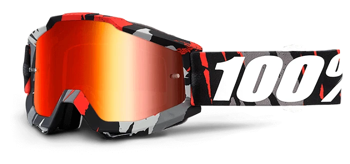 100% Accuri Magemo Mirror Red Lens мотоочки