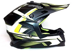 Ataki SC-16 Rift шлем кроссовый, желто-черный