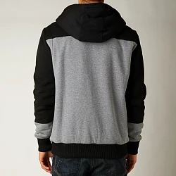 Fox Mogul Sasquatch Zip Fleece толстовка, черно-серый