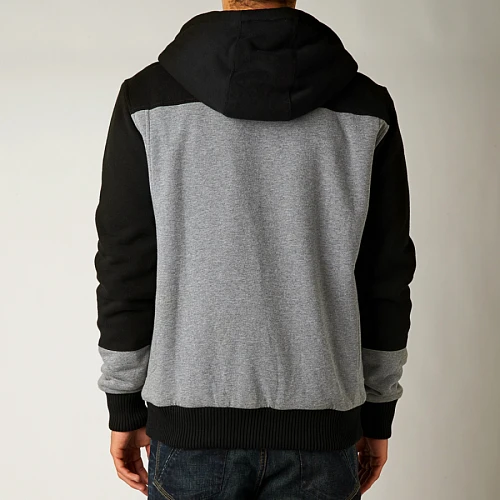 Fox Mogul Sasquatch Zip Fleece толстовка, черно-серый