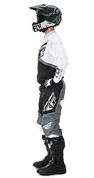 Fly Racing F-16 2019 комплект, черно-бело-серый