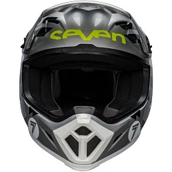 Bell MX9 Mips Seven Equalizer Gloss шлем кроссовый, серо-черно-желтый