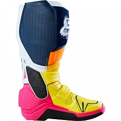 Fox Instinct Idol Multi мотоботы, желто-бело-синий