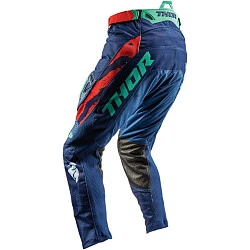 Thor Fuse Rampant мотоштаны, оранжево-темно-синий
