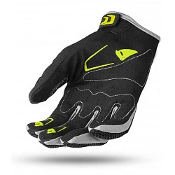 UFO Iridium Black/Neon Yellow мотоперчатки