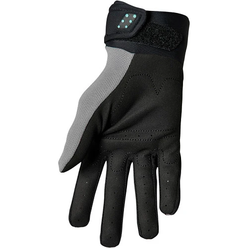 Thor S22 Spectrum Gray/Black/Mint мотоперчатки