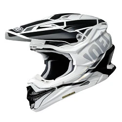 Shoei VFX-WR Allegiant TC-6 шлем кроссовый, бело-черный