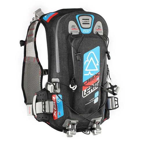 Leatt DBX Enduro Lite WP 2.0 рюкзак-гидропак, черно-сине-оранжевый