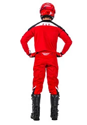 Fly Racing F-16 2020 комплект подростковый, красно-бело-черный