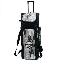 JustCat Racing Gearbag Camouflage Gray сумка на колесах