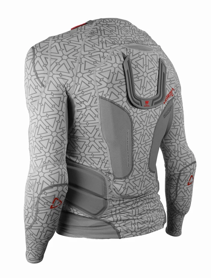 Leatt 3DF AirFit моточерепаха, светло-серый