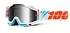 100% Racecraft Calculus ICE Mirror Silver Lens мотоочки