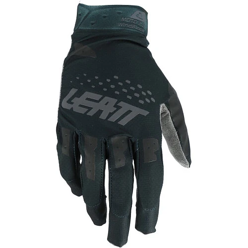 Leatt Moto 2.5 Windblock Black мотоперчатки, черный