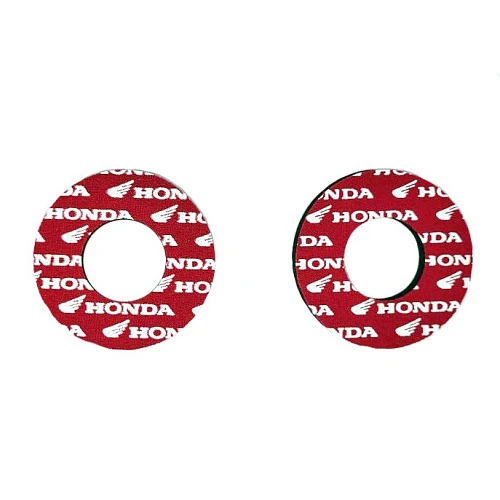 SM-Parts Honda донаты на грипсы (накладки на ручки руля), красный