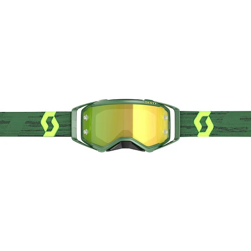 Scott Prospect Green/Yellow Yellow Chrome Lens мотоочки