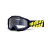 100% Accuri Charger Clear Lens мотоочки, сине-желтый