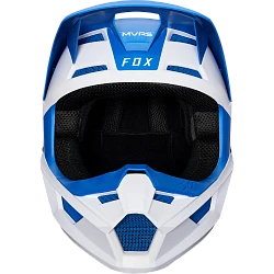 Fox Racing V1 Mata 2019 шлем кроссовый, сине-белый