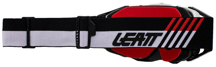 Leatt Velocity 6.5 Iriz White Red 28% мотоочки, двойная линза