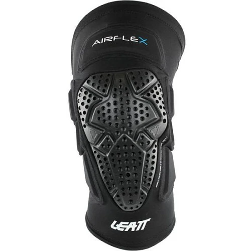 Leatt 3DF AirFlex Pro Black наколенники короткие