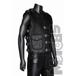 First V705 Жилет мужской с оплеткой кожа 2мм, 4XL-5XL