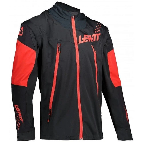 Leatt Moto 4.5 Lite 2023 Black/Red мотокуртка, черно-красный
