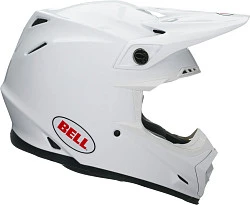 Bell Moto-9 Flex Gloss White шлем кроссовый
