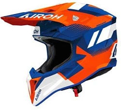Airoh Wraaap Vision Orange-Blue шлем внедорожный, оранжево-синий