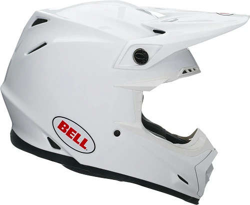 Bell Moto-9 Flex Gloss White шлем кроссовый