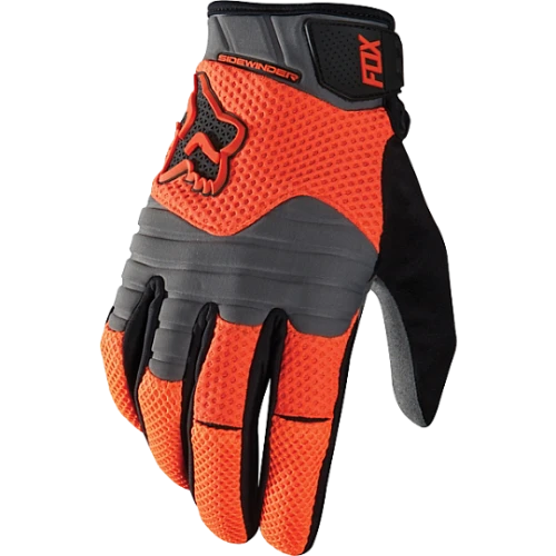 Fox Racing Sidewinder Polar велоперчатки, серо-оранжевый