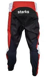 Starks Phoenix мотоштаны, красно-черно-белый