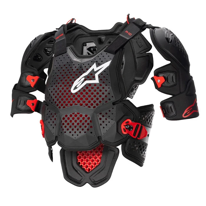 Alpinestars A-10 V2 Full Chest Protector панцирь, черный
