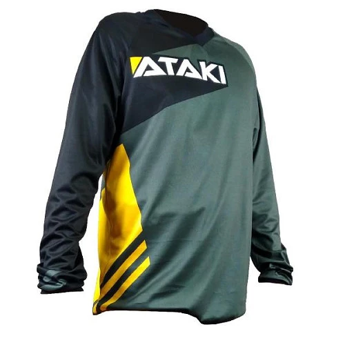 Ataki Rampage джерси, серо-желтый