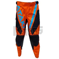 Ataki Impact мотоштаны, оранжево-черный