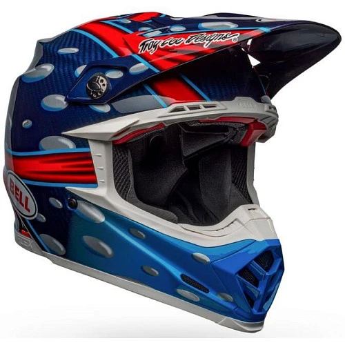 Bell Moto-9 Flex McGrath Replica Gloss Blue /Red /Black шлем кроссовый