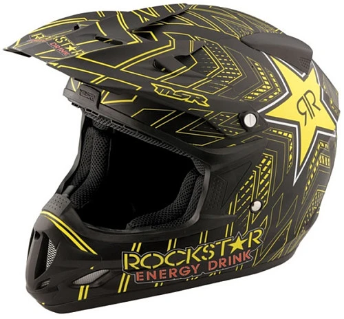 MSR Rockstar Velocity шлем кросс, черно-желтый