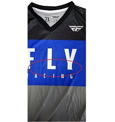 Fly Racing F-16 2022 джерси, сине-серо-черный (уценка)