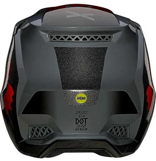 Fox Racing V3 RS Wired Steel Grey шлем кроссовый