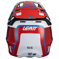 Leatt Kit Moto 8.5 V24 Red шлем кроссовый + Velocity 5.5 мотоочки