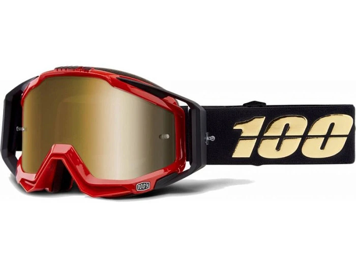 100% Racecraft Hot Rod Mirror True Gold Lens мотоочки